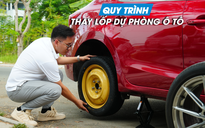 Quy trình thay lốp dự phòng cho ô tô?