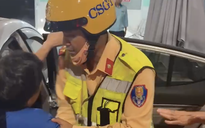 CSGT Đà Nẵng hỗ trợ đưa bệnh nhân đến bệnh viện cứu chữa kịp thời