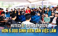 HUTECH IT OPEN DAY 2026: Hơn 5.000 sinh viên săn hàng ngàn cơ hội việc làm, đánh dấu 10 năm bứt tốc