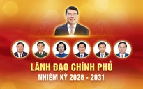 Bộ máy lãnh đạo Chính phủ nhiệm kỳ 2026 - 2031