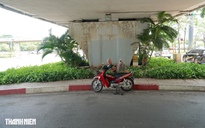 TP.HCM nóng hầm hập: Bóng cây, gầm cầu thành điểm dừng chân tránh nắng, nghỉ trưa