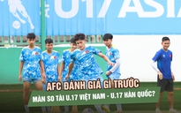 AFC đánh giá gì trước màn so tài giữa U.17 Việt Nam và U.17 Hàn Quốc?