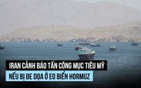 Iran nói đã 'khóa mục tiêu', đợi lệnh tấn công nếu Mỹ đe dọa ở eo biển Hormuz