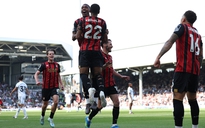 Bournemouth gây bất ngờ lớn ở giải Ngoại hạng Anh