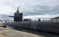 Tàu ngầm hạt nhân Mỹ gửi thông điệp đến Iran