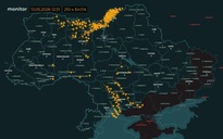 Chiến sự Ukraine ngày 1.540: Nga bất ngờ tập kích ồ ạt vào ban ngày