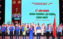Đội TNTP Hồ Chí Minh được trao tặng Huân chương Lao động hạng nhất