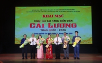 NSND Quế Trân, NSƯT Võ Minh Lâm ngồi 'ghế nóng' tìm kiếm tài năng cải lương