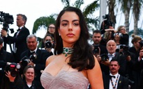 Vị hôn thê của Ronaldo khoe sắc vóc nóng bỏng ở Cannes