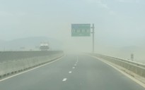 Thi công trạm dừng nghỉ gây bụi mù mịt trên cao tốc, Cục CSGT lên tiếng
