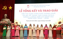 Tôn vinh những giáo viên mầm non TP.HCM không ngừng sáng tạo