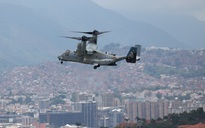 Máy bay quân sự Mỹ diễn tập giữa thủ đô Venezuela