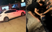 Xác minh vụ tài xế lái ô tô cán qua người đàn ông vì mâu thuẫn