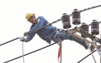 Ảnh dự thi: Nâng dòng điện, vững bước tương lai