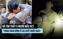 Đã tìm ra 5 người kẹt nhiều ngày trong hang động ở Lào