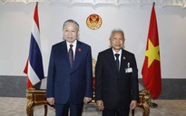 Tổng Bí thư, Chủ tịch nước Tô Lâm hội kiến Chủ tịch Quốc hội Thái Lan Sophon Saram