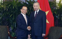 Tổng Bí thư, Chủ tịch nước Tô Lâm hội kiến Chủ tịch Quốc hội Singapore