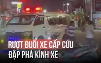 Lý do sốc vụ rượt đuổi suốt 10 km, chặn đầu xe cấp cứu  để đập phá ở Quảng Ngãi