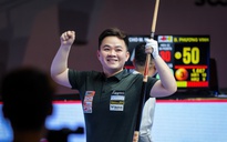 Billiards: Bao Phương Vinh ngược dòng không tưởng thắng số 1 thế giới, Trần Quyết Chiến dừng bước