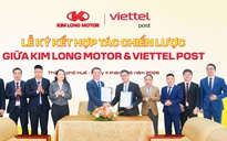 Kim Long Motor và Viettel Post ký kết hợp tác chiến lược toàn diện