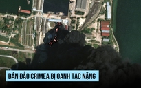 Ukraine oanh tạc dữ dội bán đảo Crimea
