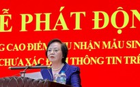 Phát động cao điểm thu nhận ADN thân nhân liệt sĩ trên toàn quốc
