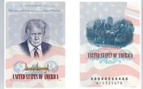 Tổng thống Trump công bố mẫu hộ chiếu đặc biệt in chân dung ông