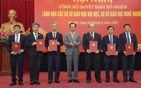 Bộ GD-ĐT bổ nhiệm 37 lãnh đạo đại học, trường đại học