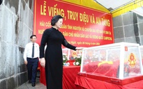 Phó thủ tướng Chính phủ dự lễ tìm kiếm hài cốt liệt sĩ tại Quảng Ngãi