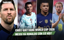 Cuộc đua Chiếc giày vàng World Cup 2026: Mbappe dẫn đầu, Messi và Ronaldo còn cơ hội?