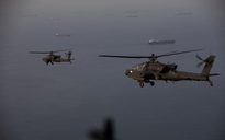Trực thăng AH-64 Apache của quân đội Mỹ rơi gần eo biển Hormuz