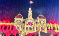 3D Mapping thắp sáng bầu trời TP.HCM dịp 50 năm thành phố mang tên Bác