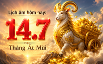 Lịch âm hôm nay: Tháng 6 Ất Mùi bắt đầu, có ngày quan trọng cần lưu ý