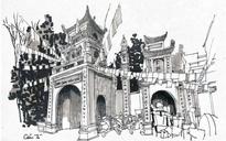 Ngôi chùa ở Hà Nội có hồ cho… voi tắm