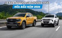 Toyota Hilux bám sát Ford Ranger, phân khúc xe bán tải ngày càng kịch tính
