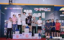 Diễn viên Quách Ngọc Tuyên vô địch pickleball phong trào ở Cần Thơ