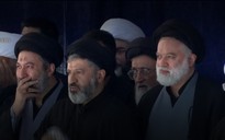 3 con trai cố Lãnh tụ tối cao Iran Ali Khamenei xuất hiện tại lễ tang