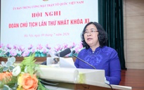 Mặt trận Tổ quốc lấy niềm tin của nhân dân làm thước đo hoạt động