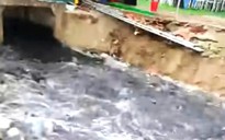 Phường Sầm Sơn lên tiếng về việc nước thải chảy tràn ra bãi biển