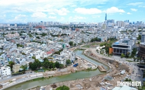 Dự án rạch Xuyên Tâm thông xe kỹ thuật 1,4 km trước 2.9