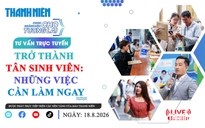TƯ VẤN TRỰC TUYẾN: Trở thành tân sinh viên - Những việc cần làm ngay