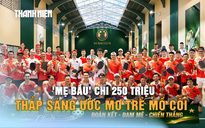 Từ tennis đến pickleball, 'Mẹ Bầu' chi 250 triệu thắp sáng ước mơ trẻ mồ côi