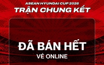 Vé chung kết lượt về đội tuyển Việt Nam đấu Thái Lan tại Mỹ Đình cháy hàng