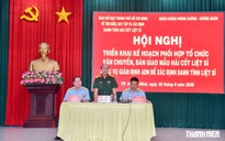 TP.HCM vận chuyển mẫu hài cốt liệt sĩ bằng máy bay ra Hà Nội để giám định ADN