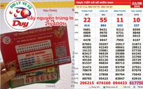 Xổ số miền Nam ngày 22 tháng 8: Một người trúng nguyên cây 2,4 tỉ đài Hậu Giang