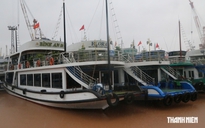 Bão số 4: Tàu du lịch Hạ Long ken đặc khu neo đậu giữa mưa trắng trời