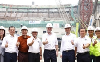 Chủ tịch FIFA tạm biệt siêu sân PVF, ra sân bay lên chuyên cơ về nước: ‘Việt Nam như nhà của tôi’