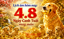 Lịch âm hôm nay 4.8: Ngày Canh Tuất may mắn, dân gian quan niệm nên làm gì?