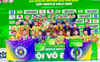 U.11 CLB bóng đá Hà Nội đăng quang: Chiếc cúp vô địch của cả hệ thống