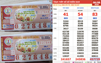 Xổ số miền Nam ngày 6 tháng 8: Có người trúng số 1,6 tỉ đài Bình Thuận